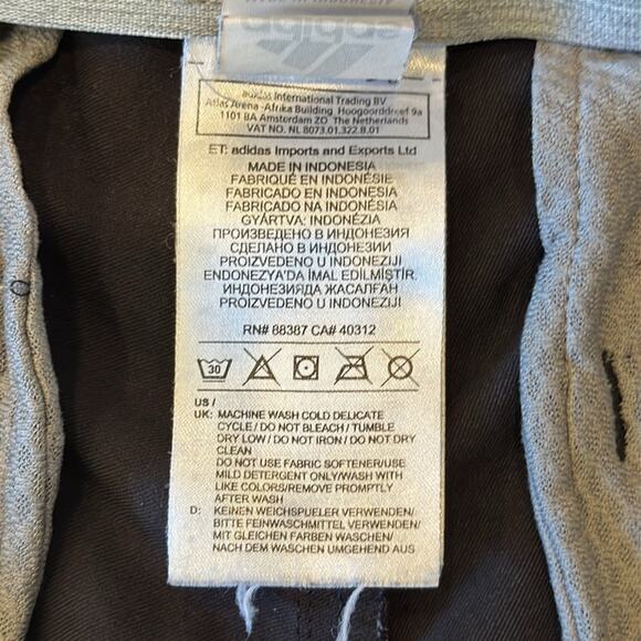 Adidas Men's Ultimate 365 3-Stripes Tapered Black Pant Size 34x34 - Picture 9 of 12